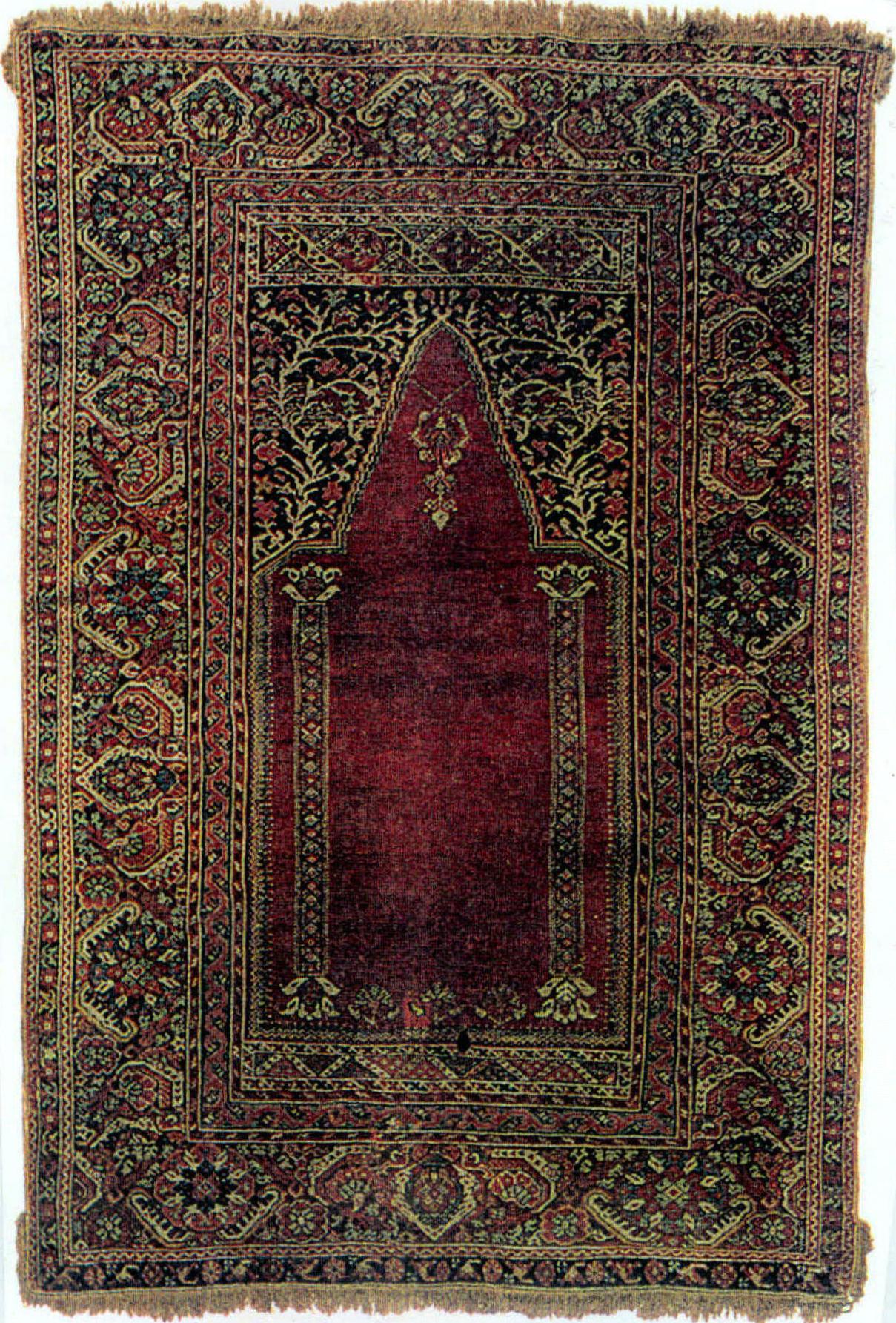 土耳其西部流行的地毯